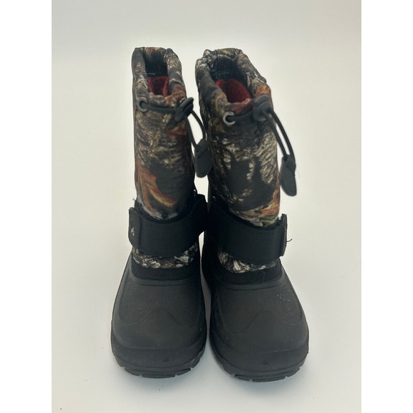 Kamik Kids Rocket Mossy Oak Insulated Winter Snow Boots Camo Size 10 - Picture 3 of 10
